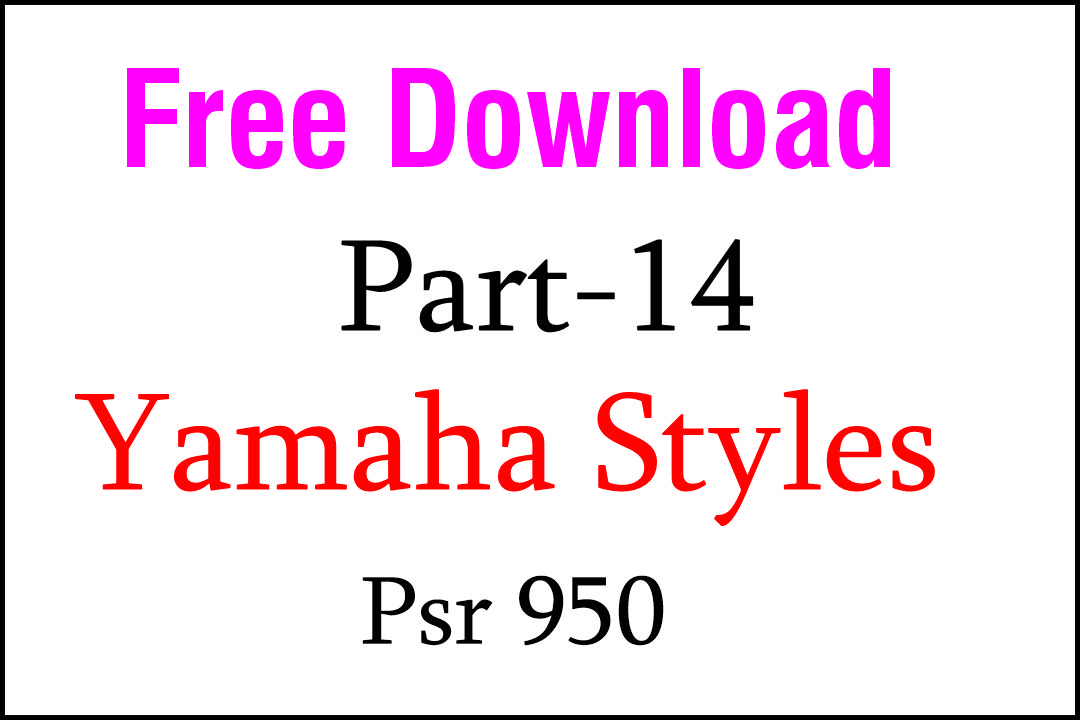 yamaha psr s950 manual download